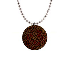 Beautiful Art Pattern 1  Button Necklace by Nexatart