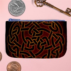 Beautiful Art Pattern Large Coin Purse by Nexatart