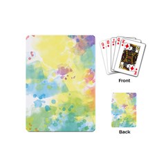 Abstract Pattern Color Art Texture Playing Cards (mini) by Nexatart