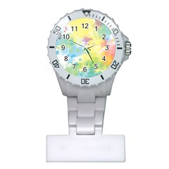 Abstract Pattern Color Art Texture Plastic Nurses Watch by Nexatart