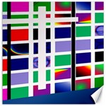 Color Graffiti Pattern Geometric Canvas 16  x 16  15.2 x15.41  Canvas - 1