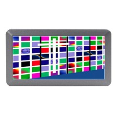 Color Graffiti Pattern Geometric Memory Card Reader (mini)