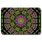 Flowers And More Floral Dancing A Happy Dance Large Doormat  30 x20  Door Mat