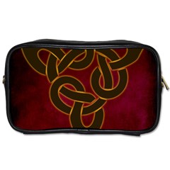 Beautiful Art Pattern Toiletries Bag (two Sides) by Nexatart