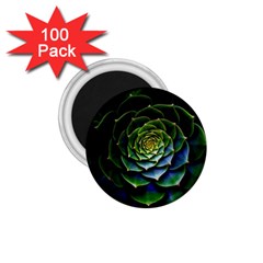 Nature Desktop Flora Color Pattern 1.75  Magnets (100 pack) 