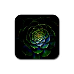 Nature Desktop Flora Color Pattern Rubber Coaster (Square) 