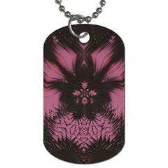 Glitch Glitch Art Grunge Distortion Dog Tag (two Sides) by Nexatart