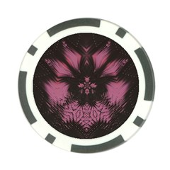 Glitch Glitch Art Grunge Distortion Poker Chip Card Guard (10 Pack) by Nexatart