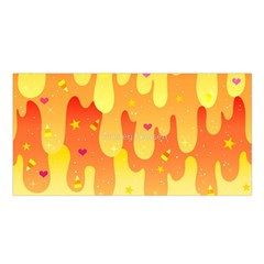 Candy Corn Slime Satin Shawl