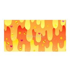 Candy Corn Slime Satin Wrap