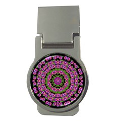 Flowers And More Floral Dancing A Power Peace Dance Money Clips (round)  by pepitasart