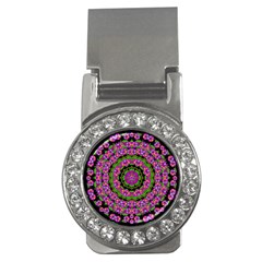 Flowers And More Floral Dancing A Power Peace Dance Money Clips (cz)  by pepitasart