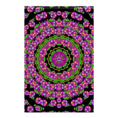 Flowers And More Floral Dancing A Power Peace Dance Shower Curtain 48  X 72  (small)  by pepitasart