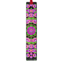 Flowers And More Floral Dancing A Power Peace Dance Large Book Marks by pepitasart