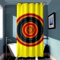 Art Decoration Wallpaper Bright Shower Curtain 36  X 72  (stall)  by Nexatart