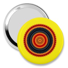 Art Decoration Wallpaper Bright 3  Handbag Mirrors by Nexatart