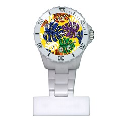 Design Decoration Decor Pattern Plastic Nurses Watch by Nexatart