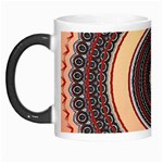 Ornamental Shape Concentric Round Morph Mugs Left