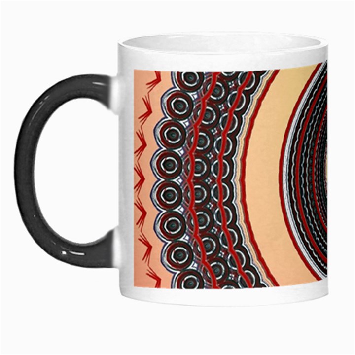 Ornamental Shape Concentric Round Morph Mugs