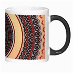 Ornamental Shape Concentric Round Morph Mugs Right