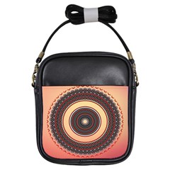 Ornamental Shape Concentric Round Girls Sling Bag by Nexatart