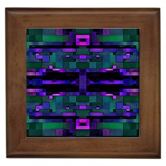 Abstract Pattern Desktop Wallpaper Framed Tiles by Nexatart