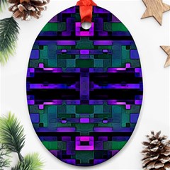 Abstract Pattern Desktop Wallpaper Ornament (oval) by Nexatart