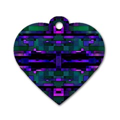 Abstract Pattern Desktop Wallpaper Dog Tag Heart (one Side) by Nexatart