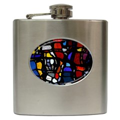 Art Bright Lead Glass Pattern Hip Flask (6 Oz) by Nexatart