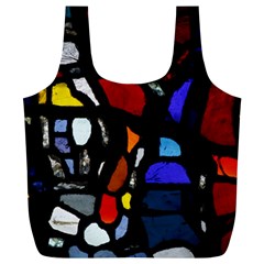 Art Bright Lead Glass Pattern Full Print Recycle Bag (xl) by Nexatart