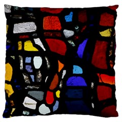 Art Bright Lead Glass Pattern Standard Flano Cushion Case (one Side) by Nexatart