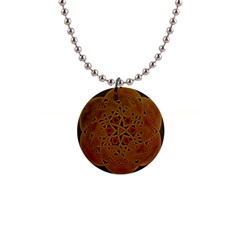 Beautiful Art Pattern 1  Button Necklace by Nexatart