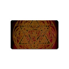 Beautiful Art Pattern Magnet (name Card) by Nexatart