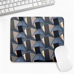 3d Pattern Texture Form Background Large Mousepads by Nexatart