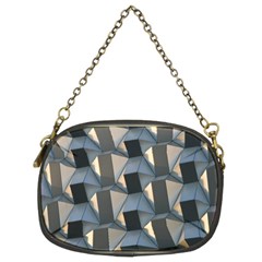 3d Pattern Texture Form Background Chain Purse (two Sides) by Nexatart