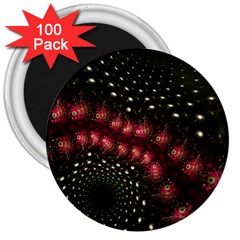 Background Texture Pattern 3  Magnets (100 Pack) by Nexatart