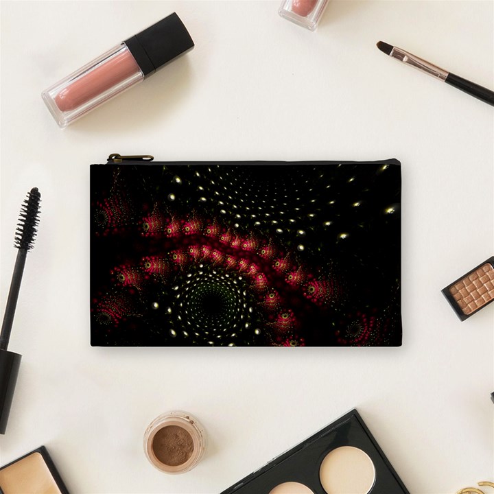 Background Texture Pattern Cosmetic Bag (Small)