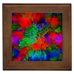 Color Art Bright Decoration Framed Tiles by Nexatart