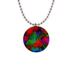 Color Art Bright Decoration 1  Button Necklace by Nexatart