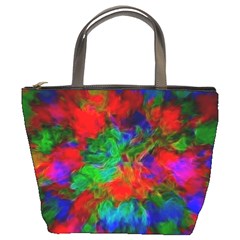 Color Art Bright Decoration Bucket Bag by Nexatart