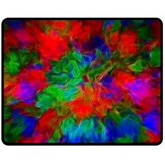 Color Art Bright Decoration Fleece Blanket (medium)  by Nexatart