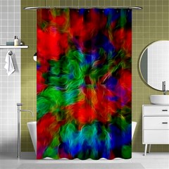 Color Art Bright Decoration Shower Curtain 48  X 72  (small)  by Nexatart