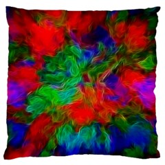 Color Art Bright Decoration Large Cushion Case (one Side)