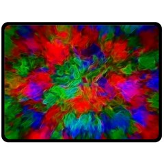 Color Art Bright Decoration Double Sided Fleece Blanket (large)  by Nexatart