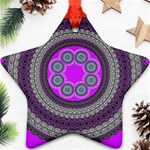 Round Pattern Ethnic Design Ornament (Star) Front