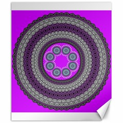 Round Pattern Ethnic Design Canvas 20  X 24  by Nexatart