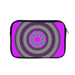 Round Pattern Ethnic Design Apple MacBook Pro 15  Zipper Case Front