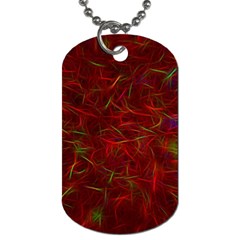 Abstract Pattern Color Shape Dog Tag (two Sides) by Nexatart