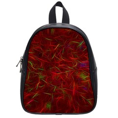 Abstract Pattern Color Shape School Bag (small) by Nexatart