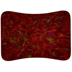 Abstract Pattern Color Shape Velour Seat Head Rest Cushion by Nexatart